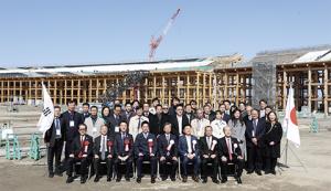 KOTRA and the Ministry of Trade Industry and Energy attend ground breaking ceremony for the Korean pavilion set to open at Osaka Expo 2025